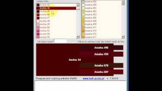 HaftiX  przelicznik kolorów instrukcja [upl. by Stacy]