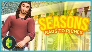 FAMILY MATTERS  Part 13  Rags to Riches Sims 4 Seasons [upl. by Odlanyar983]