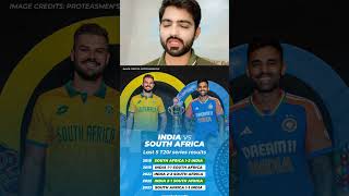 India and south africa head to head 😱😱🔥indvssa pakvsaus cricket trending cricketnews shorts [upl. by Tnomed]