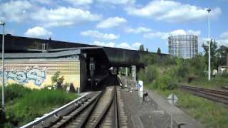 Führerstandsmitfahrt SBahn Berlin Feuerbachstraße  Yorkstraße [upl. by Lanam]