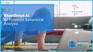 BlueSkeye AIs approach to health monitoring through AI  CES 2024 [upl. by Lartnom]