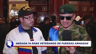 Flash Informativo I Mesada 14 para veteranos de fuerzas armadas [upl. by Aramak868]