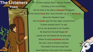 The Listeners Poem 7th std Story With Pictures in Tamil [upl. by Mikael]