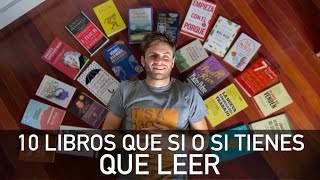 10 Libros que te CAMBIAN la VIDA Y en que ORDEN Leerlos 😉 [upl. by Llerdnad]