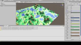 Unity Perlin Noise Procedural Terrain [upl. by Leake]