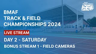 British Masters Athletics Track amp Field Championships 2024  Saturday  BONUS STREAM 1  Field [upl. by Suirtemid]