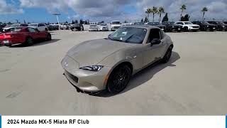 2024 Mazda MX5 Miata RF ANAHEIM BUENA PARK TUSTIN IRVINE SANTA ANA WESTMINSTER PLACENTIA YORBA LIN [upl. by Grosberg]