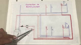 Como conectar Recirculador de agua caliente En obra [upl. by Mauro289]