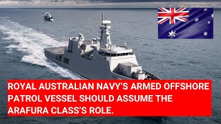 ROYAL AUSTRALIAN NAVY’S ARMED OFFSHORE PATROL VESSEL SHOULD ASSUME THE ARAFURA CLASS’S ROLE [upl. by Furmark]