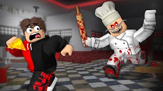 TRAPPED in Papa Pizza’s Pizzeria Scary Roblox Obby [upl. by Kannan141]