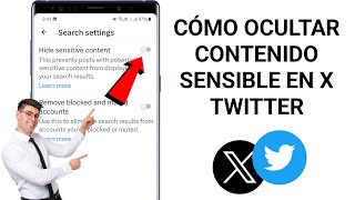 Cómo ocultar contenido sensible en X Twitter 2024  Desactivar contenido sensible en X Twitter [upl. by Elizabet]