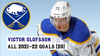 Victor Olofsson 71 All 20 Goals of the 202122 NHL Season [upl. by Malissa65]