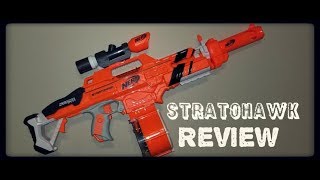 Honest Review Nerf Accustrike Stratohawk Rapidstrike Reskin [upl. by Utta]