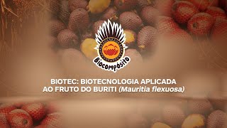 Biotec  Biotecnologia Aplicada ao Fruto do Buriti Mauritia Flexuosa [upl. by Gelasius]