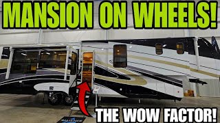 MANSION ON WHEELS Alliance Paradigm 382RK Fifth Wheel RV with Full Paint [upl. by Noiramaj]