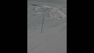 Les 3 Vallées France The Alps Part 38 link in descriptshortstravelexploresnowmountains [upl. by Teerprah]