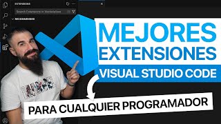 Las 15 MEJORES EXTENSIONES para VSCODE [upl. by Aniraad]