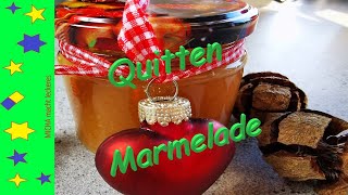 Quitten Marmelade mit Zimt  Thermomix  Schnell und lecker gemacht [upl. by Saffian]