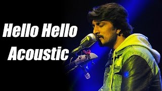 Bachchan  Hello Hello Unplugged Version  Sudeep  Bhavana  V Harikrishna [upl. by Teragramyram]