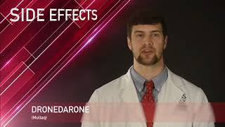 Dronedarone or Multaq Medication Information dosing side effects patient counseling [upl. by Dace]