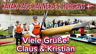 Kajakrennen Kayak Race Havneræs Horsens Denmark 🇩🇰 [upl. by Cranston]