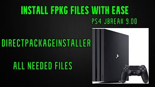 how to install fpgk files ps4 no usb direct package installer [upl. by Davey]