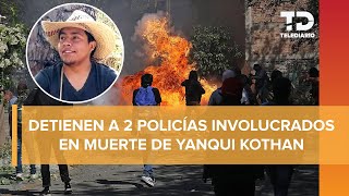 FGR detiene a dos de los policías de Guerrero que mataron al normalista Yanqui Kothan [upl. by Orsino]