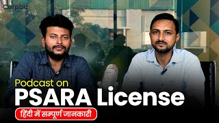 Podcast on PSARA License Documents Required for PSARA Registration Corpbiz [upl. by Noiz]