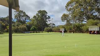 Golf Croquet Mens Final Highlights  hoop 12 tactic quottriangle of dangerquot [upl. by Ahsropal]