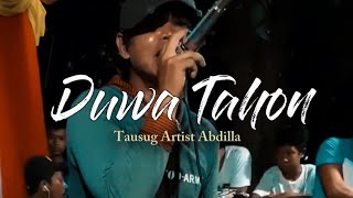 DUWAA TAHON  BY SONG ARTISTS ABDILLA [upl. by Ranice]