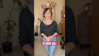 15 EKİM SALI shorts burçlar astrology [upl. by Audette]