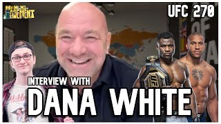 Dana White Talks UFC 270 Paddy quotThe Baddyquot Pimbletts Next Fight And More [upl. by Assecnirp311]