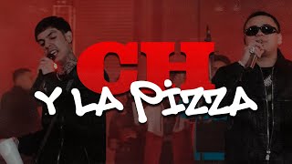 Fuerza Regida Natanael Cano  CH Y LA PIZZA 🔥 LETRA [upl. by Helsa]