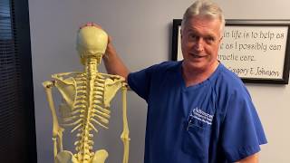 Houston Chiropractor Dr Greg Johnson Demonstrates Why He Adjust Everyone The Same Way With Bones [upl. by Ettennig804]