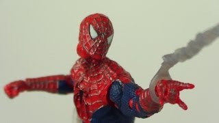 Marvel Universe SpiderMan Movie Trilogy SDCC 2010 Figure Review [upl. by Everard]