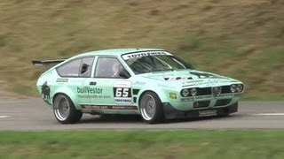 Hillclimb Bergrennen Reitnau  great Alfa Romeo GTV Opel Kadett GTE BMW E30 Porsche 935 Turbo FV22 [upl. by Lyndel498]