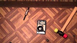 Reloading 9mm using Pistol Lee Loader [upl. by Aicala502]