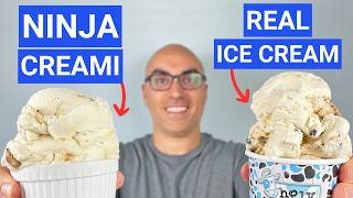 Ninja Creami vs Real Ice Cream TASTE TEST [upl. by Thetos]