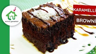 Karamelli Browni Tarifi  Karamelli Browni Nasıl Yapılır  Tatlı Tarifleri [upl. by Udenihc35]