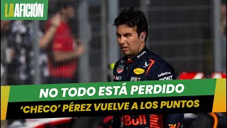 Checo Pérez volvió a los puntos Óscar Piastri consigue su primera victoria de F1 [upl. by Chalmers]