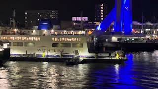 Onboard Bretagne passing Wightlink fleet for the final time November 3rd 2024 [upl. by Allac560]