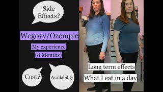 My Experience with WegovyOzempic weight loss pens [upl. by Florette]