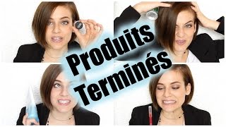 Produits terminés 1 Ca vaut le coup ou pas Maquillage Cheveux Peaux Seches [upl. by Gershom]