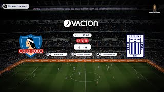 COPA LIBERTADORES  Colo Colo vs Alianza Lima por RADIO OVACION [upl. by Hiram]