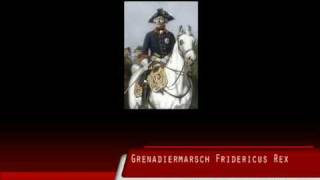 Grenadiermarsch Fridericus Rex [upl. by Eatnoj852]