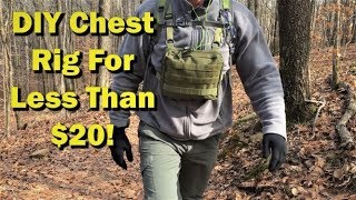 DIY Chest RigSimple Cheap Awesome How does it compare to Hill People Gear Kit Bag [upl. by Daughtry331]