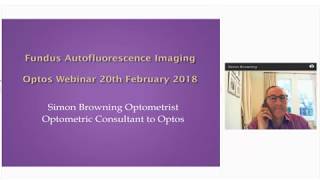 Fundus Autofluorescence Imaging  Simon Browning Webinar 2018 [upl. by Peg]