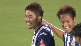 【公式】ゴール動画：松本 怜大（山形）28分 モンテディオ山形vsＦＣ岐阜 明治安田生命Ｊ２リーグ 第21節 2018630 [upl. by Aitrop3]