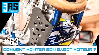 Comment monter son sabot moteur  Tuto Moto 63 [upl. by Keener]