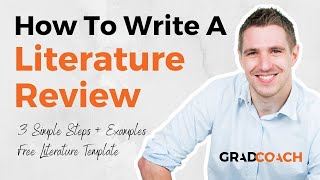 How To Write A Literature Review In 3 Simple Steps FREE Template With Examples [upl. by Enytsirhc982]